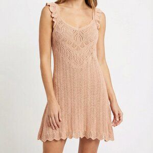 Freshman 1996 Women's Pink Sleeveless Sweater Mini Party Dress Size XL